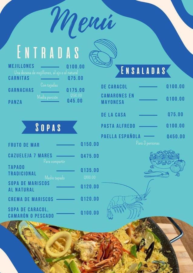 Restaurante Y Hotel “La Pesca” Puerto Barrios Buitenkant foto